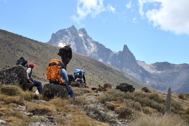 Mount Kenya, Kenya's highest mountain